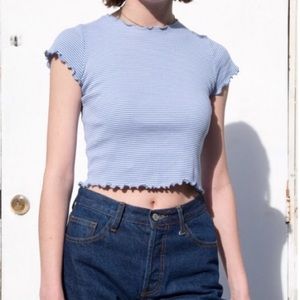 Brandy Melville Striped Wynn Top